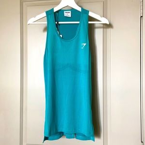 Gymshark teal tank